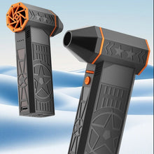Fiizreal X50 High-Speed Brushless Turbo Fan – 240W Portable Power, 8000mAh Dual Battery, 57m/s Typhoon Wind Type-C Charging