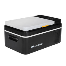 MUDIRO 12 Volt Refrigerator 12V Car Fridge 21L 25L -4℉~68℉ Freezer Compressor Cooler 12/24V DC & 100-240V AC,Car Fridge For Car, Camping, Travel, Fishing, Outdoor or Home