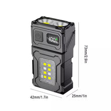 LED Flashlight Strong Charging Portable Cap Light Outdoor Special Working Light, hands-free use 180-degree adjustable angle