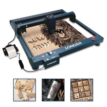 Longer Laser B1 40W Laser Engraver Cutter, 8-core Laser Head, 44-48WW Output Power, 450 x 440mm Engraving Area