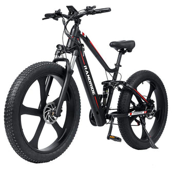 [EU Direct] RANDRIDE YX90M Electric Bike 48V 13.6AH 1000W Electric Bicycle 26 Inch 70-90KM Mileage Range Max Load 150KG