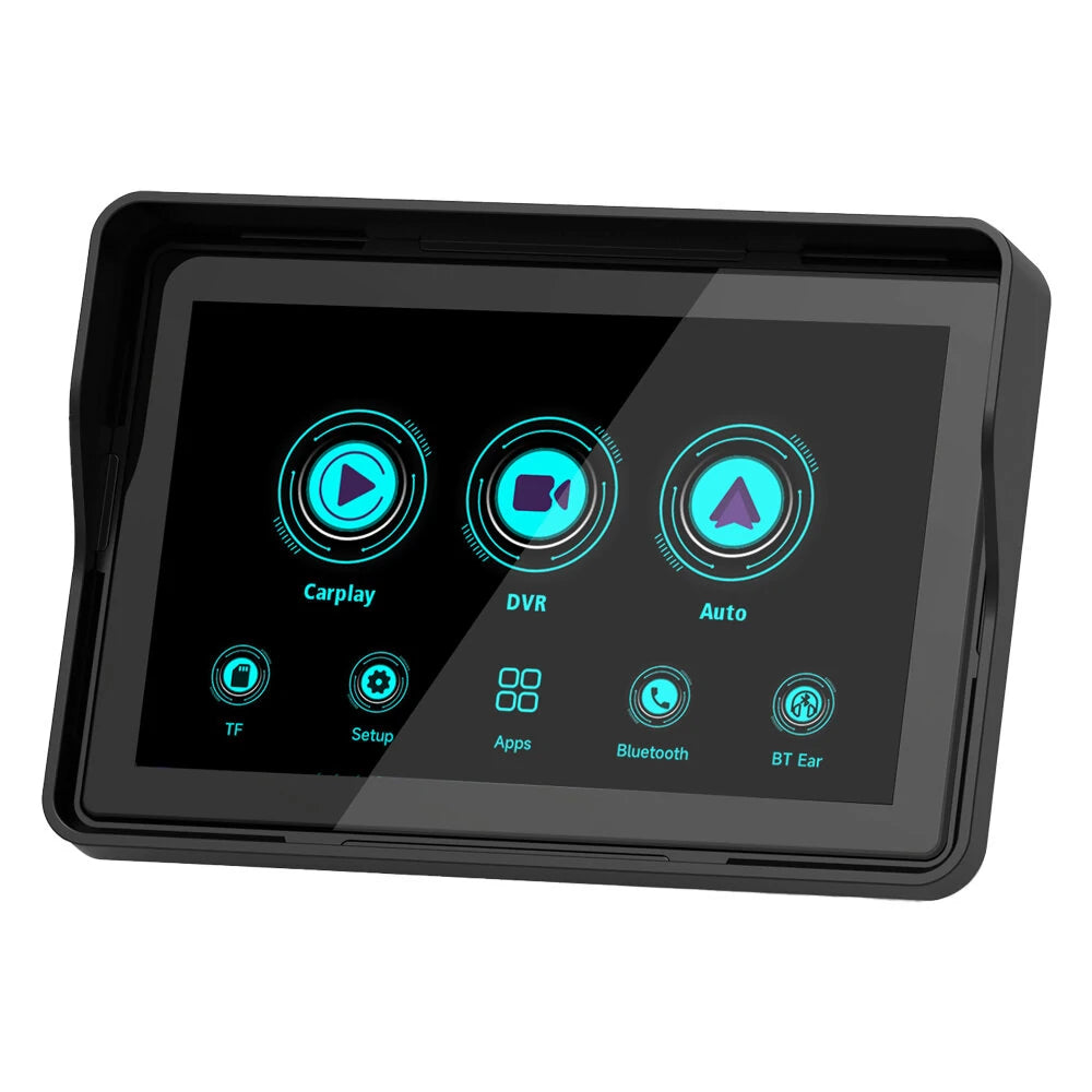 Ranvee прави разпродажба на домакински уреди, защото е пролет! 5 TUERBB 5-инчов мотоциклетен MP5 плейър IPS сензорен екран водоустойчив