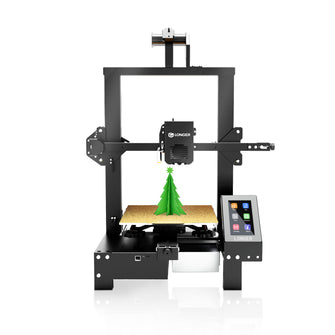 LONGER LK4 X 3D Printer, Auto Leveling, 0.1mm Accuracy, 180mm/s Speed, 95% Pre-Assembled, Resume Printing, 32-Bit Open Source, 220x220x250mm