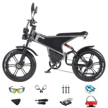 [EU DIRECT] RANDRIDE DM711 Electric Bike 48V 20Ah 1000W*2 Dual Motor 20 Inch Tires Electric Bike 50-60KM Mileage Disc Brake 200KG Max Load Electric Bicycle