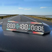 Universal 7 Inch Car HUD GPS Head Up Display GPS Speedometer Overspeed Alarm Fatigue Driving Reminder for Motorcycle Truck Car (G19)