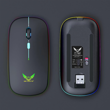 M60 Wireless Mouse with RGB Lighting Dual 2.4G & Bluetooth Connectivity Adjustable DPI Long Battery Life USB-C Charging Compatible with Windows/iOS