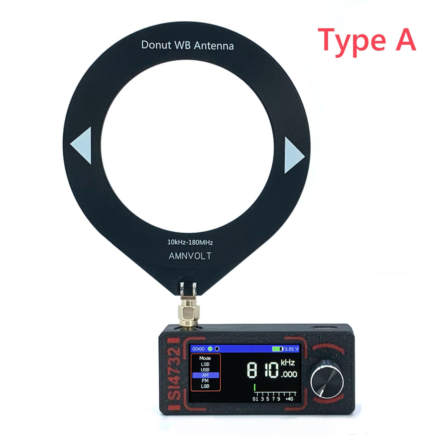 2025 Mini SI4732 Full-Band Radio Receiver Supports FM AM (MW and SW) and SSB (LSB and USB) Built-in Headphone Amplifier