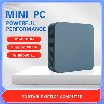 CRENET M9 Mini PC Intel® N95 Processor, 16GB DDR4 3200 RAM, 512GB ROM M.2 SSD, Gigabit RJ45 Ethernet, WiFi 6, BT 5.2, Dual SSD Expansion,  Windows 11