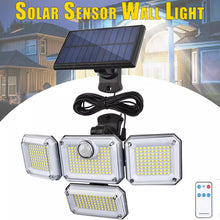 3000LM 333 LED Solar Lights Outdoor Waterproof Motion Sensor Security Wall Lamp