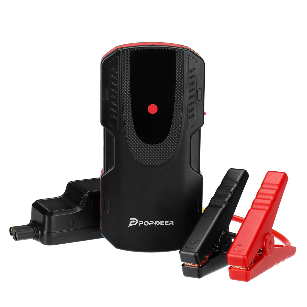 POPDEER PD-J03 16000mAh hordozható autós indító 1500A vészindító tápegység zseblámpával