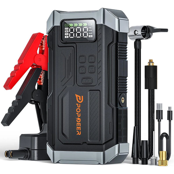 POPDEER PD-JA3 5000A 4-in-1 Emergency Jump Starter with Air