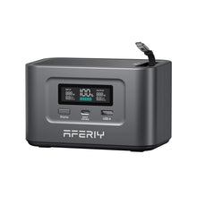 AFERIY Nano100 Portable Power Station 100W 99.2Wh, Built-in 100W Retractable USB-C Cable, 1.1kg Ultra-Light, 145W Fast Charging