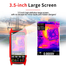 2024 NEW TOOLTOP ET15S 2 In 1 256*192 Thermal Imager Multimeter 20000 Counts 3.5 Inch Touch Screen Electric Circuit Automobile Inspect IR Thermal Camera Multimeter