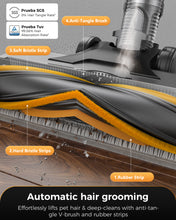Proscenic P15 Cordless Vacuum Cleaner,50Kpa Strong Suction Up to 70Min Runtime,Anti-Tangle Brush & HEPA Filter