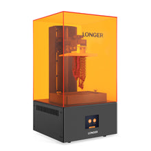 LONGER Orange 4K Resin 3D Printer, 10.5/31.5um Resolution, Parallel UV Lighting, Dual Z-Axis, Liner Guide, 118*66*190mm