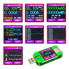 RIDEN UM24/UM24C USB 2.0 Color LCD Display Tester Voltage Current Meter Voltmeter