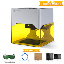 Twotrees TS1 Mini Laser Engraver Machine 80x80x30mm Working Area,3000mm/min Speed,Portable Laser Engraving Machine,Lase Cutter