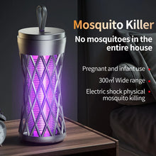 1200mAh Outdoor 360° Efficient Mosquito Killer Lamp Electric Shock Mosquito Killing Lamp Detachable Shell for Camping Hiking Outdoor Activities