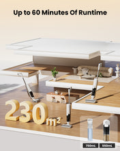 Proscenic F10 Ultra Smart Wet and Dry Vacuum Cleaner with 60 Minutes Runtime Intelligent Auto Cleaning Self Propelled and Voice Navigation