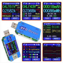 RIDEN UM25/UM25C for APP USB 2.0 Type-C LCD Voltmeter Ammeter Voltage Current Meter Battery Charge USB Tester