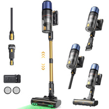 Proscenic P15 Cordless Vacuum Cleaner,50Kpa Strong Suction Up to 70Min Runtime,Anti-Tangle Brush & HEPA Filter