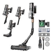 Proscenic P20 OnePass Cordless Vacuum Cleaner- 70KPa Suction, 180° Bendable Tube, 680W Brushless Motor, 70Min Runtime Wet Dry Hard Floor for Pet Hair