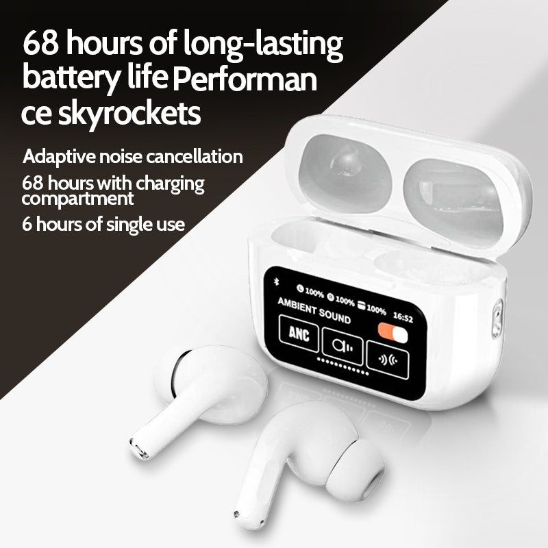 Kijelző a dokkolón - A9 Pro Bluetooth fülhallgató 9 Kijelző a dokkolón - A9 Pro Bluetooth fülhallgató 7