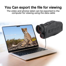 R11 Night Vision Monocular 10X Zoom, QHD Photo and Video Night Portable Vision 800m Visible Distance, Support Adult Helmet For Camping, Bird watching, Hunting