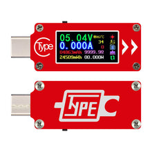 RIDEN TC64 Type-C Color LCD USB Voltmeter Ammeter Voltage Current Meter PD Fast Charge USB Tester