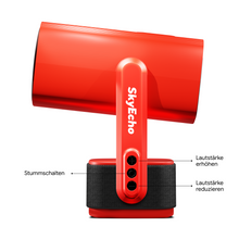 SkyEcho FreeONE Portable Speaker Projector - Red European Version