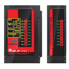 TOOLTOP ET605 LAN Network QC Cable Port Tester Pairing Check Switch Flash POE Withstand 60V Telephone Network Cable Line Finder