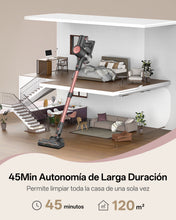 Vactidy V10 Pro Cordless Stick Vacuum Cleaner, 45KPa Strong Suction, 45Mins Runtime, LED Display, Lightweight, 5 HEPA Filtration Systems