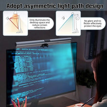 40cm Computer Monitor Lights Tri-color Dimmable Computer LED Screen Intelligent Eye Care Hanging Light Reading Lights Touch Controls