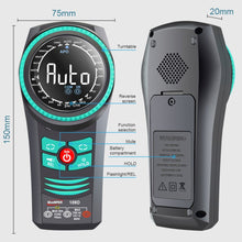 Portable Rotary Dial Smart Digital Multimeter 6000 Counts AC/DC Voltage Current Capacitor Diode Resistance Hz Tester