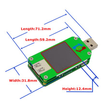 RIDEN UM24/UM24C USB 2.0 Color LCD Display Tester Voltage Current Meter Voltmeter