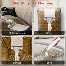 CROSIKO W07 Home Upholstery & Carpet Cleaner – 15KPa Powerful Spray & Suction Fabric Washer, Dual Water Tanks, Fast Drying, Portable Design