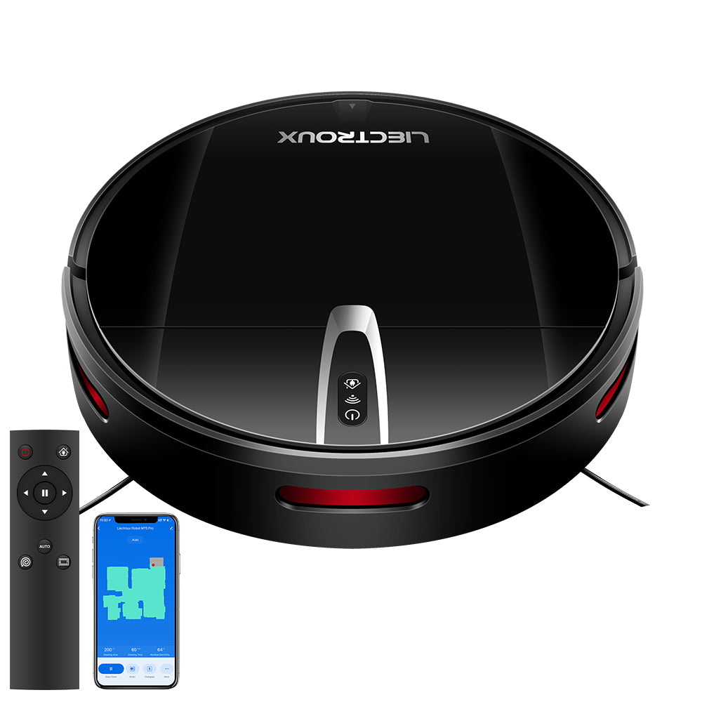 LIECTROUX V3S PRO 4000 Pa Cordless Wet/Dry With WiFi App Robot Vacuum Cleaner