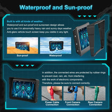 M552 5 inch Motorcycle MP5 Player IPS 2.5D Touch Screen IP67 Waterproof, Wireless CarPlay/Android Auto,360° Rotation