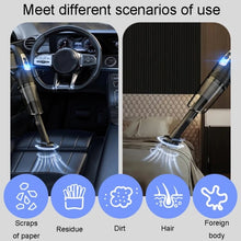 5500Pa Powerful Handheld Car Vacuum Cleaner Cordless Dual-Use for Car Home Rechargeable Battery Display
