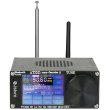 Upgraded ATS-25 Max Decoder V2 V4.17 Portable Shortwave Radio Adds Bluetooth, CW, RTTY Decoding Function WiFi Function FM LW AM SSB DIGI CW RDS With 4000mAh Battery Full Band Radio Receiver