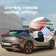 TUERBB K6 Smart Car LED Display Screen - Flexible Bluetooth APP & Voice Control Programmable Sign Board with IP64 Waterproof for Car Rear Window