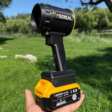 Fiizreal F-64 Portable High-Power Ducted Fan – 64mm Brushless Motor, 1800g+ Wind Force, Compatible with Milwaukee/DEWALT/Makita Batteries, Variable Speed Trigger