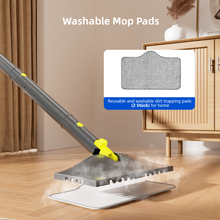 Teendow SC-05 1300W Floor Steam Cleaner – 350ml Water Tank, 20s Fast Heating, 98°C High-Temperature Steam, 180° Rotating Mop Head, 2 Adjustable Steam Modes, 6-in-1 Steam Cleaner Machine