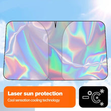 3 Layer Laser Sun Protection Shade Sunshade Privacy Curtain Car Front Windshield Heat Insulation Block UV Ray Sunlight
