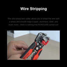 Measuring Wire Stripper Multi-function Self-adjusting Cable Pliers Crimping Industrial Automatic Wire Stripper Cutting Pliers 0.2 ~ 6.0mm²