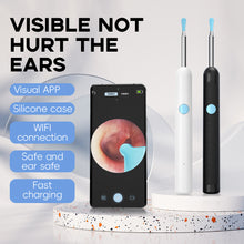 Smart Ear Cleaner with Camera WiFi Connect 6 LED Lights 4.2mm Mini Ear Wax Removal Tool With Camera Take Video HD Earpick