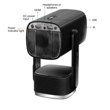 SkyEcho FreeONE-Pro Portable Speaker Projector - Black European Standard