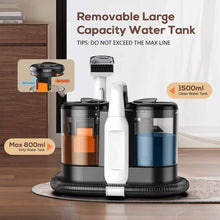 C5 Carpet Cleaner & Vacuum,500W Powerful Pet Hair Cleaner with 1500ml Tank, Carpet/Sofa/Stairs/Pets and Car Cleaning,Low Noise & Portable