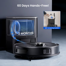 Proscenic Q8 MAX+ Smart Vacuum Cleaner Robot 3-in-1 System 8000Pa Strong Suction 360° LiDAR Navigation 3L Self Emptying Station Smart Mapping Voice Control with Alexa Google Home