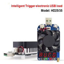 RIDEN HD25/HD35 Trigger QC2.0 QC3.0 Electronic USB Load Resistor Discharge Battery Test Adjustable Current Voltage